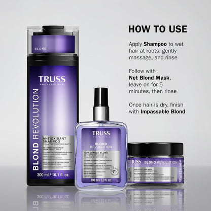 TRUSS Blond Revolution Net Blond Hair Mask 6.3 OZ