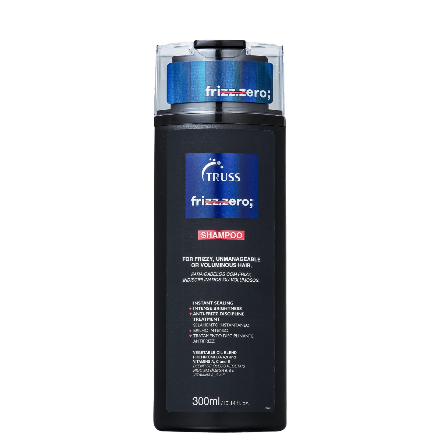Truss Frizz Zero Shampoo For Frizzy Hair 10.14 OZ