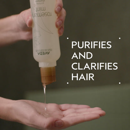 Aveda Rosemary Mint Purifying Shampoo 8.5oz & Weightless Conditioner 8.5oz Set
