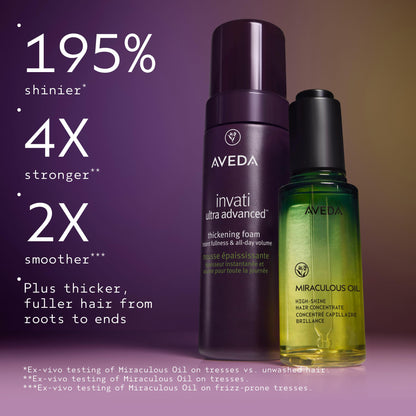 Aveda Invati Ultra Advanced Thickening Foam, 5 Fl Oz