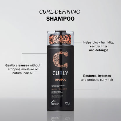 TRUSS Curly Hair Shampoo 10.14 OZ