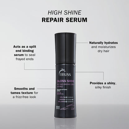 Truss Gloss Hair Smooth and Shine Split Ends Repair Serum 90 Ml