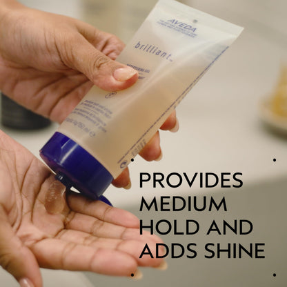 Aveda Brilliant Retexturing Gel, Medium Hold Hair Gel 5 Fl Oz