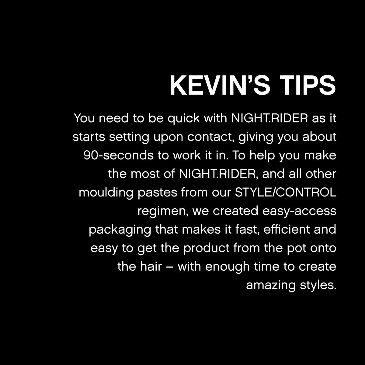 Kevin Murphy Night Rider Travel Size 1.1 oz