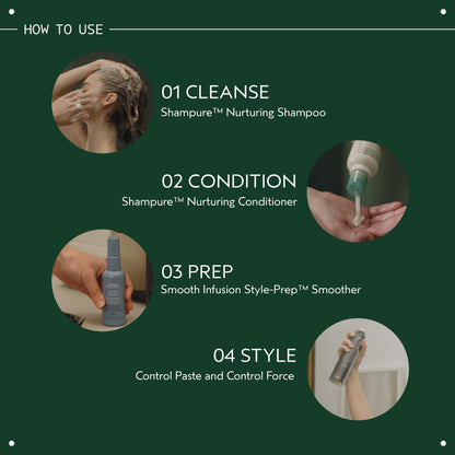 Aveda Shampure Nurturing Conditioner for Fine to Medium Hair | Lightweight Formula Detangles and Adds Shine | Calming Aroma of Lavender & Ylang Ylang | 98% Naturally Derived* | 33.8 Fl Oz