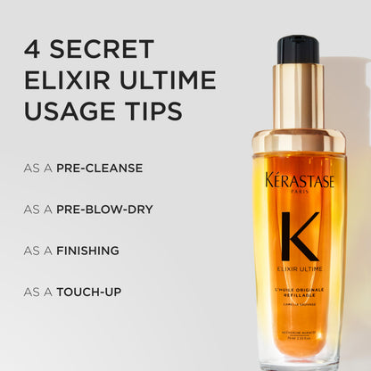 Kerastase Elixir Ultime Refillable Hair Oil, 2.53 Fl Oz, Refill