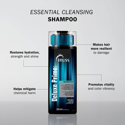 TRUSS Deluxe Prime Deep Cleansing Shampoo 10.14 OZ