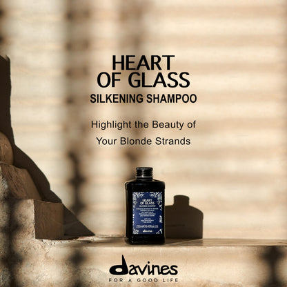 Davines Heart of Glass Silkening Chelating Shampoo, 8.45 Fl Oz