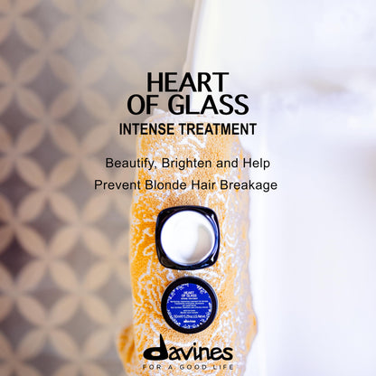 Davines Heart Of Glass Intense Treatment For Blonde Care, 5.29 OZ