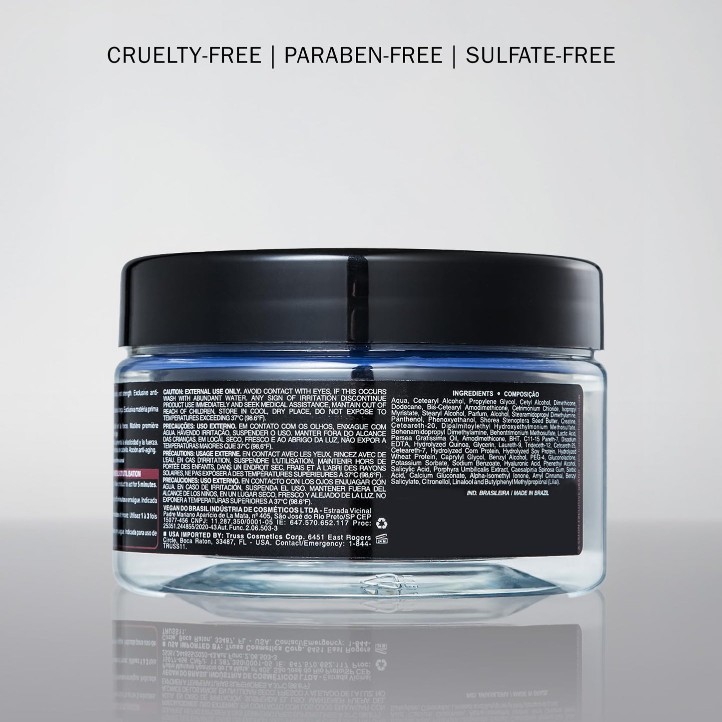 TRUSS Perfect Hair Mask with Collagen, Keratin & Hyaluronic Acid 6.35 OZ