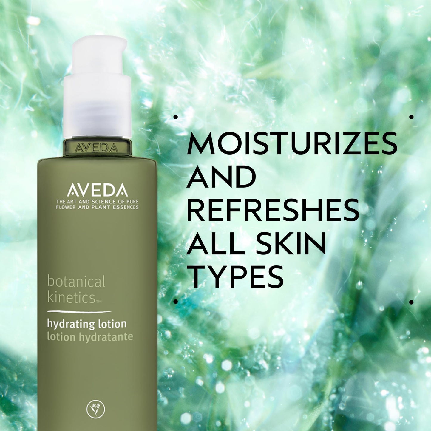 Aveda Botanical Kinetics Hydrating Lotion, Daily Face Moisturizer, 16.9 Fl Oz