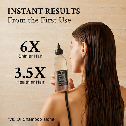 Davines OI Liquid Luster, Weightless Treatment for Instant Shine, 10.14 Fl Oz