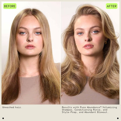 Aveda Pure Abundance Volumizing Shampoo For Fine Hair Liter Size, 33.8 Fl Oz