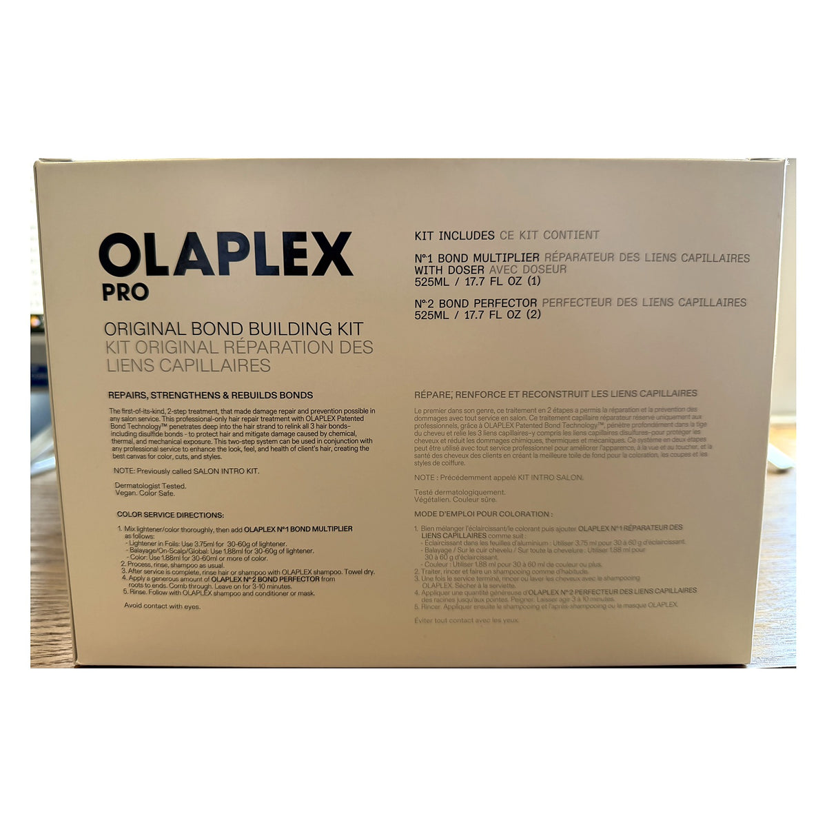 Olaplex PRO Original Bond Building Kit - No.1 Bond Multiplier 17.75 oz + 2 x No.2 Bond Perfector 17.75 oz