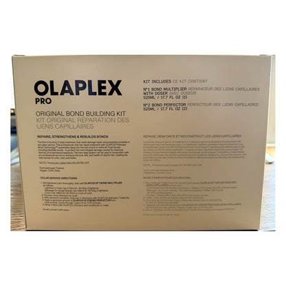 Olaplex PRO Original Bond Building Kit - No.1 Bond Multiplier 17.75 oz + 2 x No.2 Bond Perfector 17.75 oz