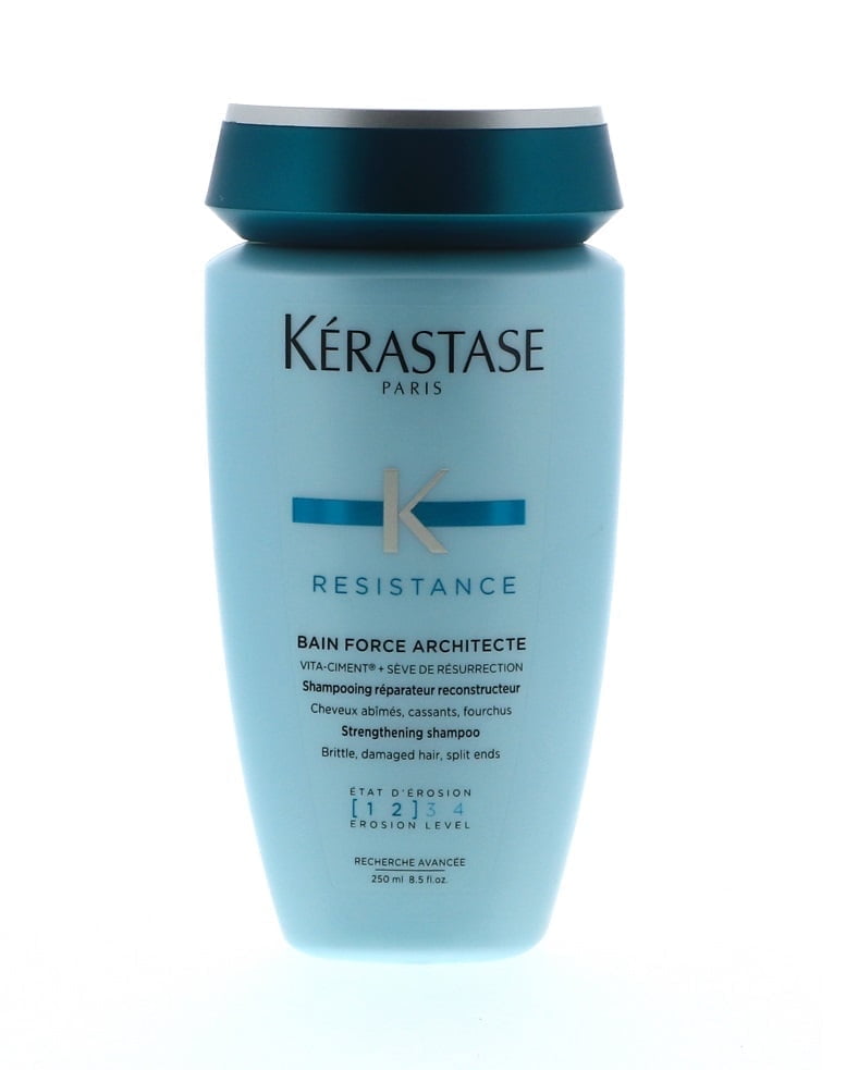 Kerastase Resistance Bain Force Architecte Shampoo, 8.5 Ounce
