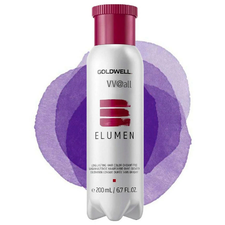 Goldwell ELUMEN Demi-Permanent Hair Color 6.7 oz / 200 ml - VV@all Violet