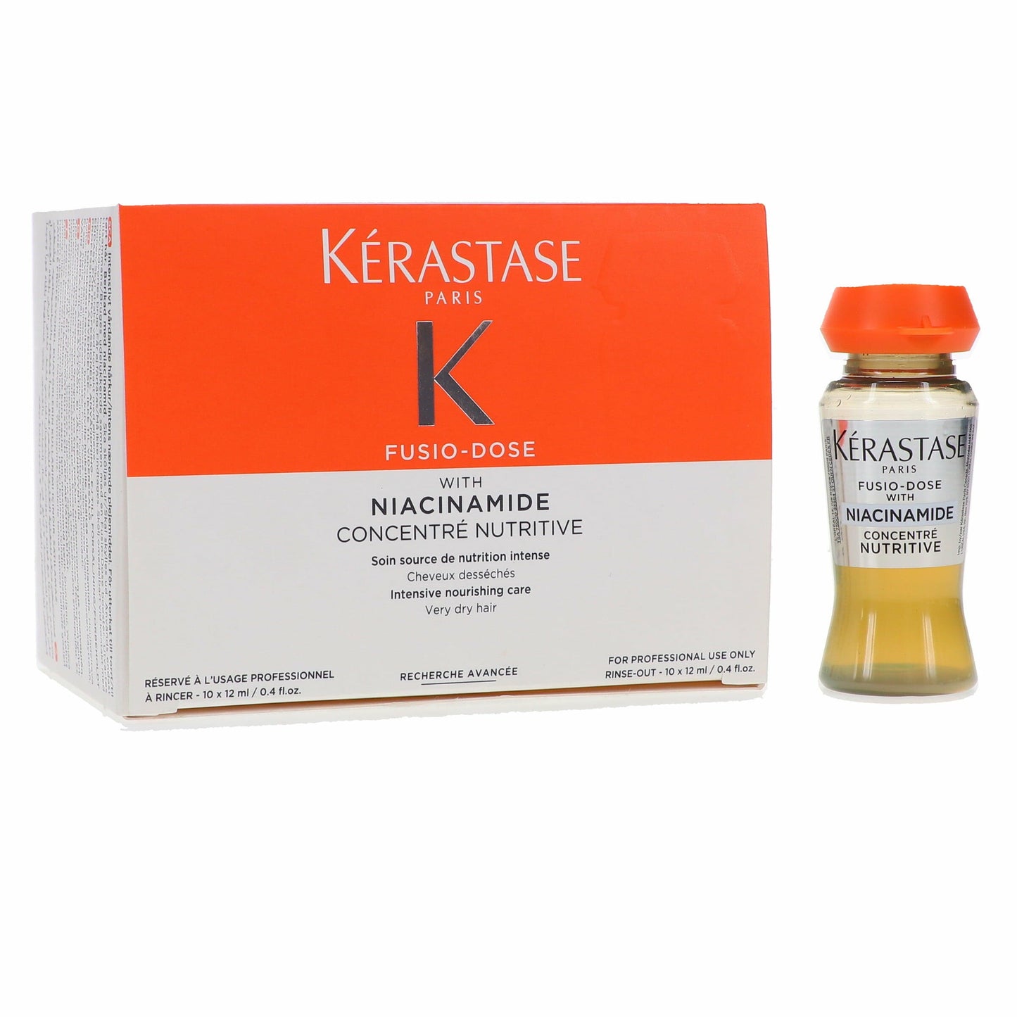 Kerastase Fusio-Dose Concentre Nutritive With Niacinamide Treatment 10x12ml Box