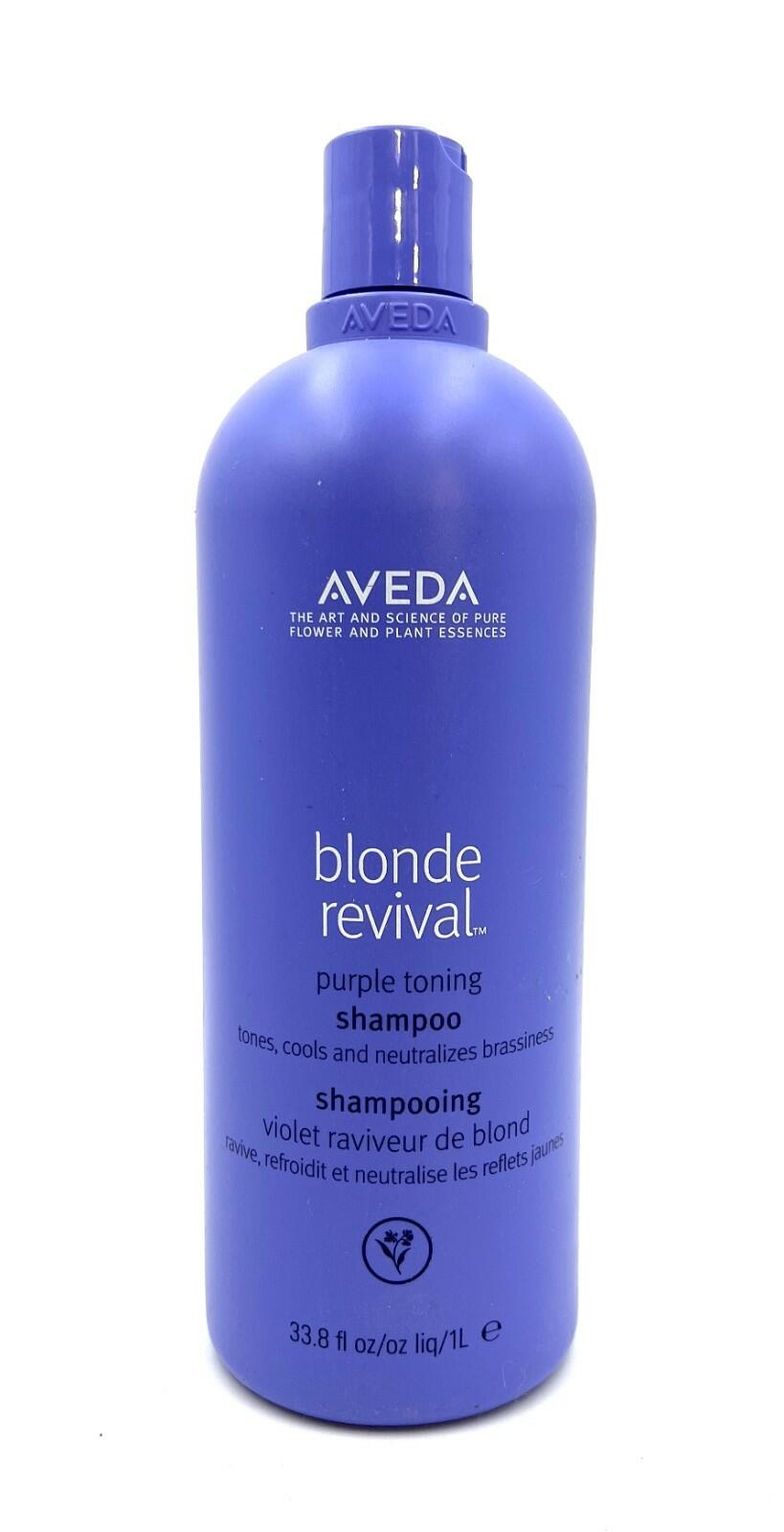 Aveda Blonde Revival Purple Toning Shampoo, 33.8 oz