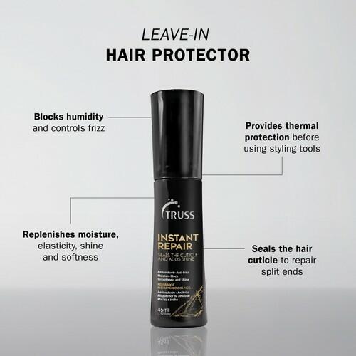 TRUSS Instant Repair Hair Serum - Leave-In Split Ends Sealer 1.52 OZ