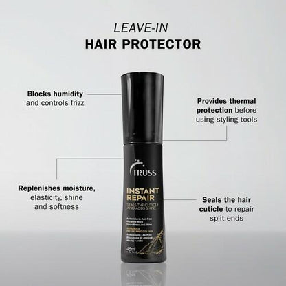 TRUSS Instant Repair Hair Serum - Leave-In Split Ends Sealer 1.52 OZ