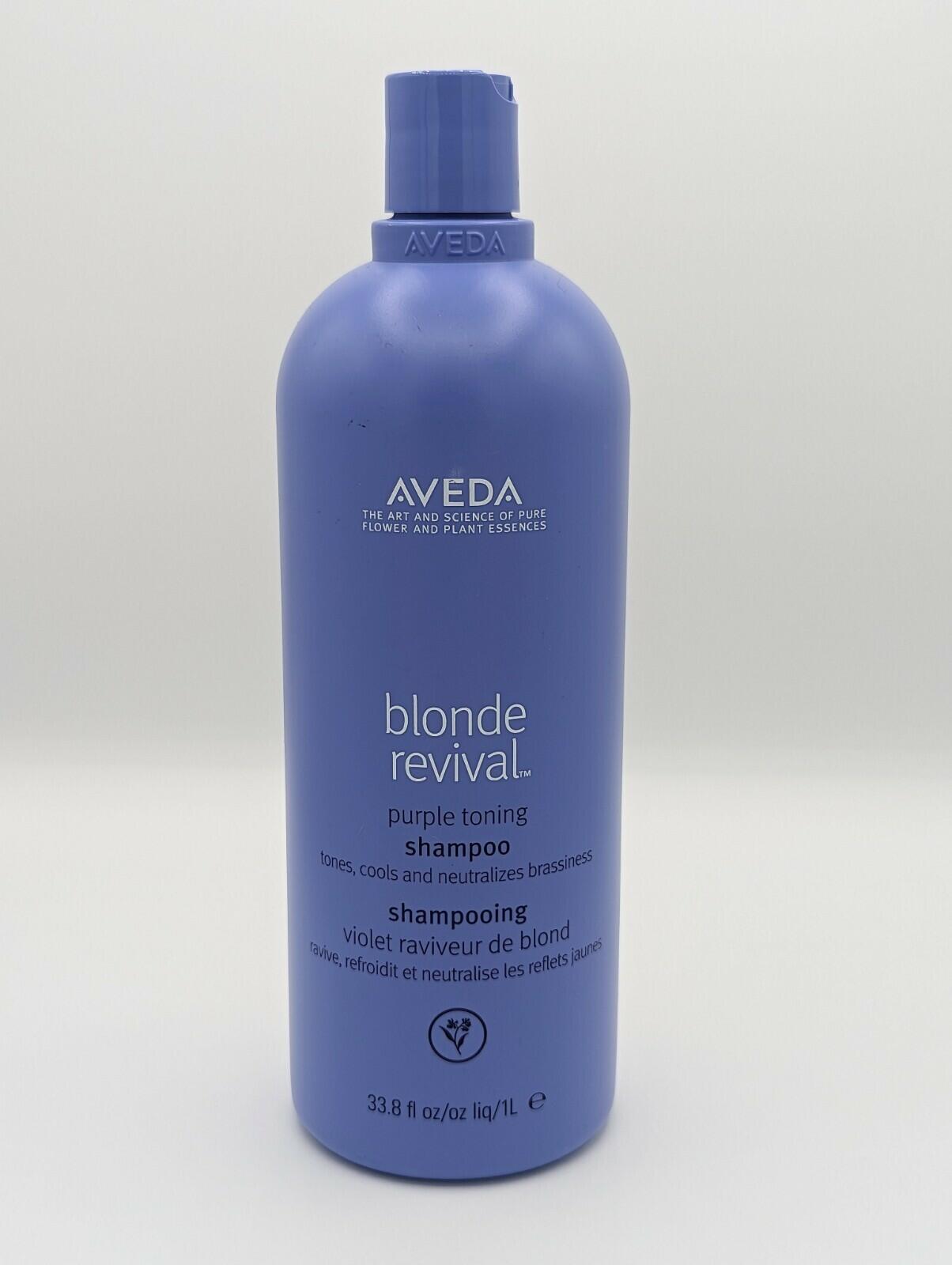 Aveda Blonde Revival Purple Toning Shampoo, 33.8 oz