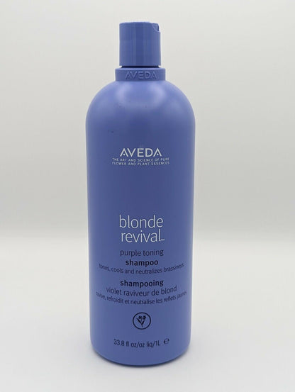 Aveda Blonde Revival Purple Toning Shampoo, 33.8 oz