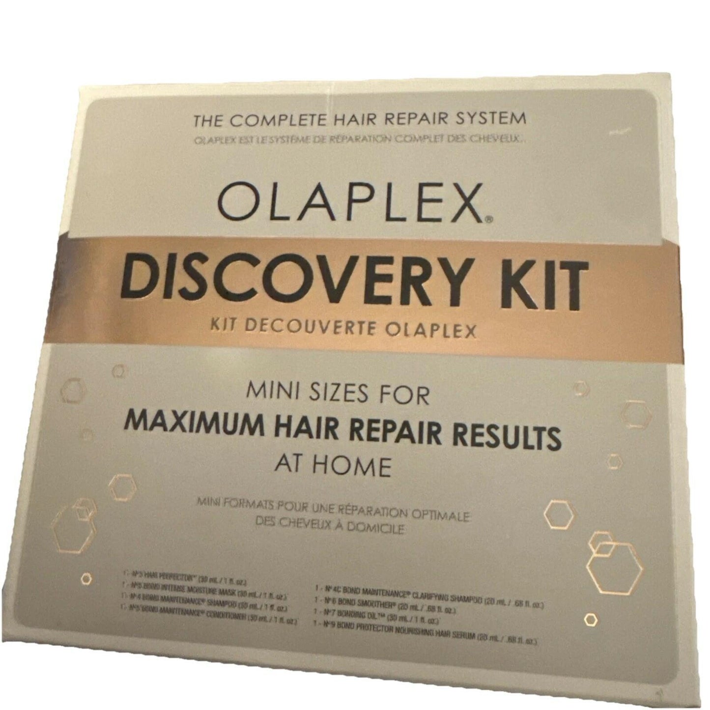 OLAPLEX DISCOVERY KIT HAIR REPAIR SYSTEM