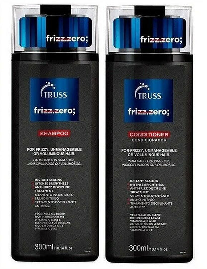 BRAND NEW TRUSS FRIZZ ZERO  Shampoo and Conditioner Set Bundle