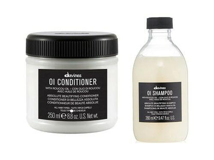 Davines OI Shampoo 9.46 oz & Conditioner 8.8 oz