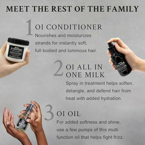 Davines OI Shampoo 9.46 oz & Conditioner 8.8 oz