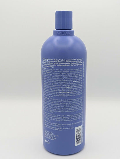 Aveda Blonde Revival Purple Toning Shampoo, 33.8 oz