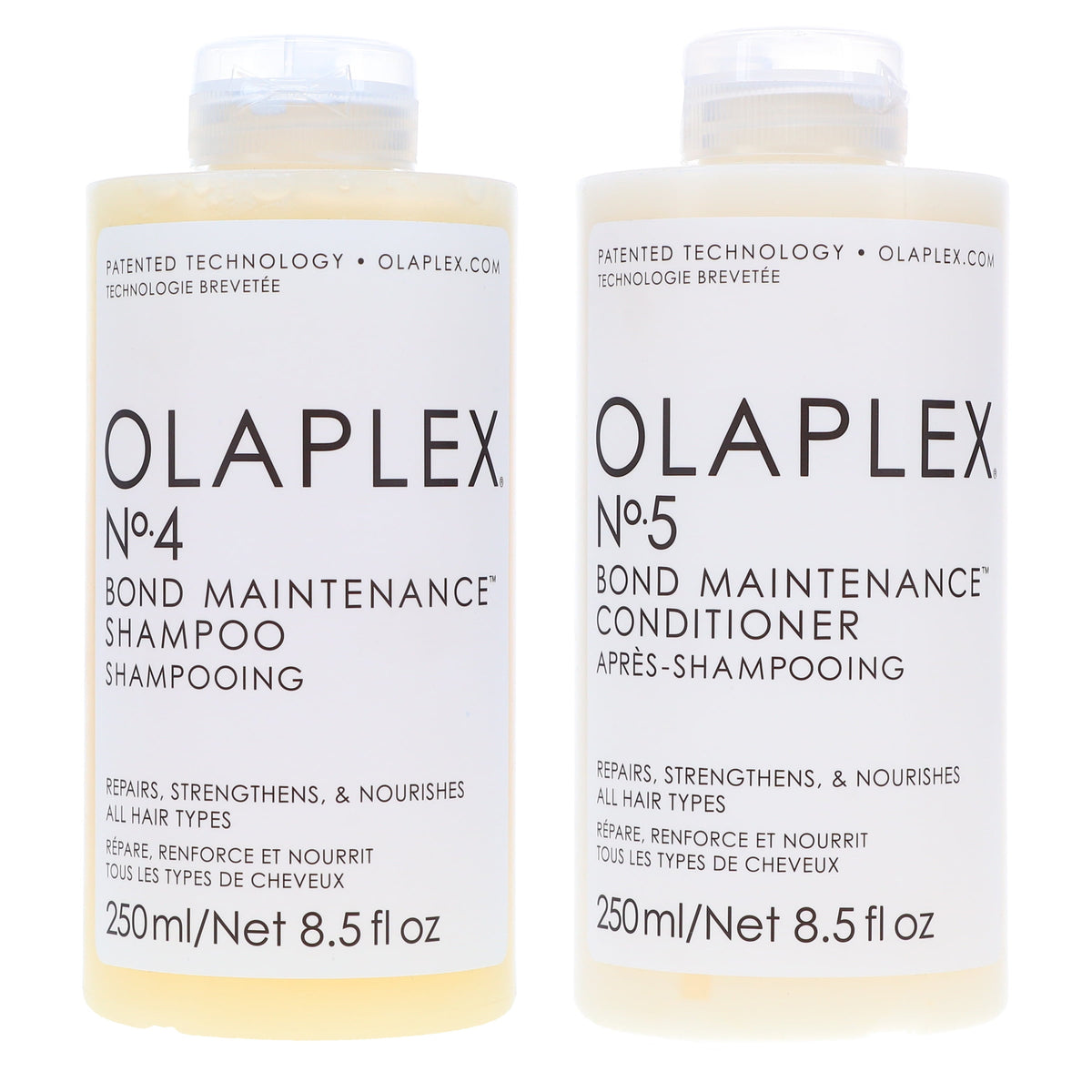 Olaplex No.4 Bond Maintenance Shampoo + No.5 Bond Maintenance Conditioner 8.5 oz Duo