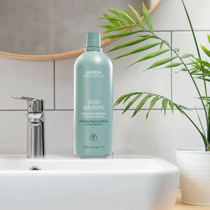 Aveda Scalp Solutions Balancing Shampoo with Free Pump 33.8 fl oz (1 Ltr)