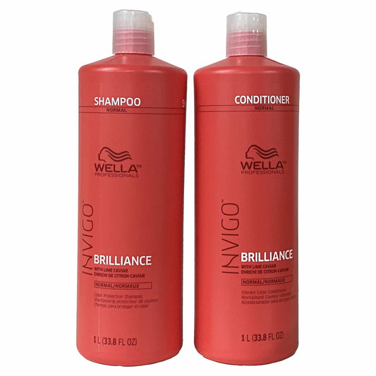 Wella Invigo brilliance color protecting shampoo & Conditioner  for fine to