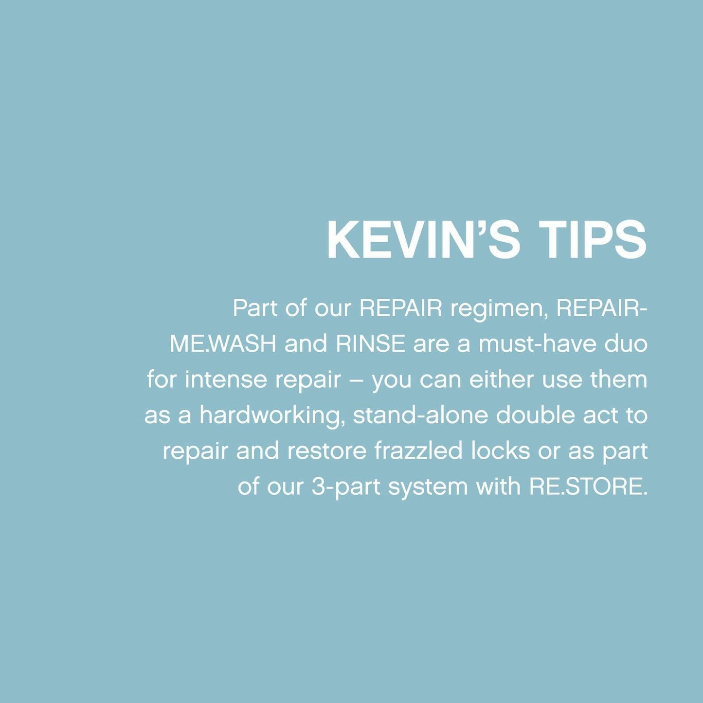 Kevin Murphy Repair Me Wash Strengthening Shampoo for Dry and Britttle Hair, 8.4