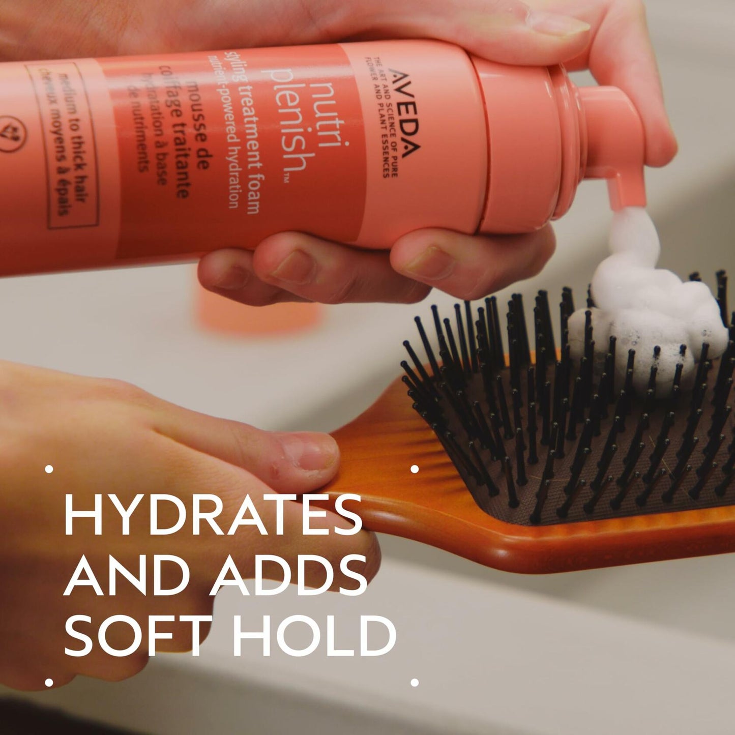 Aveda Nutriplenish Styling Treatment Foam 6.7 oz