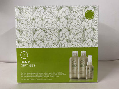 Paul Mitchell Tea tree Hemp restoring  Shampoo &  Conditioner 10.14 oz + Hair &