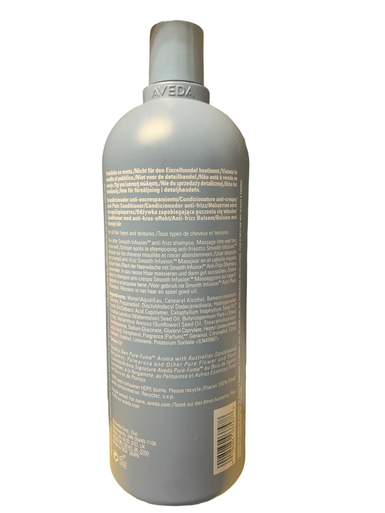 Aveda Smooth Infusion Anti Frizz Conditioner 33.8 OZ