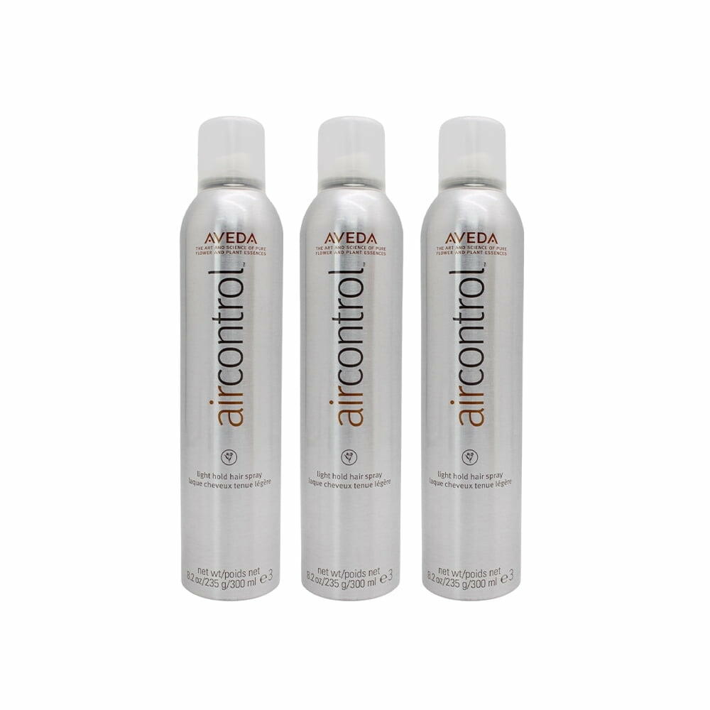 Aveda Air Control Light Hold Hair Spray 8.2 oz (Pack of 3)