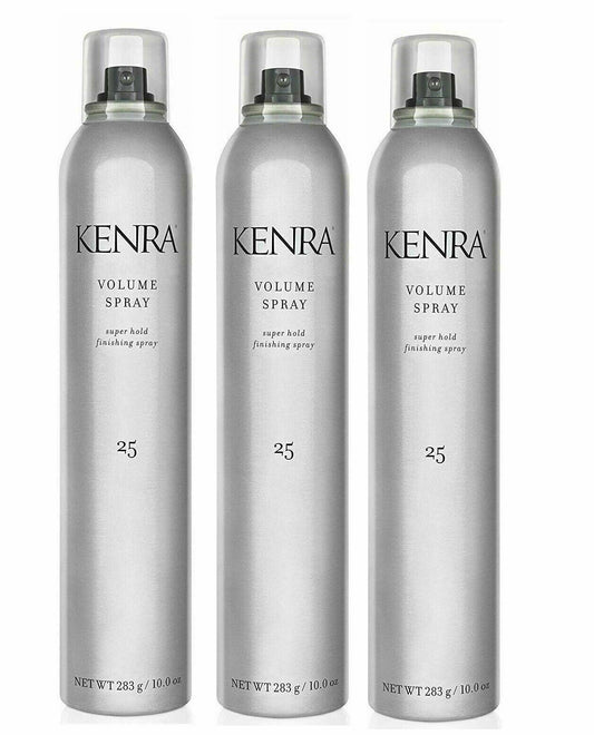 Kenra Volume Spray #25 Super Hold Finishing Spray 10 Oz - "PACK OF 3"