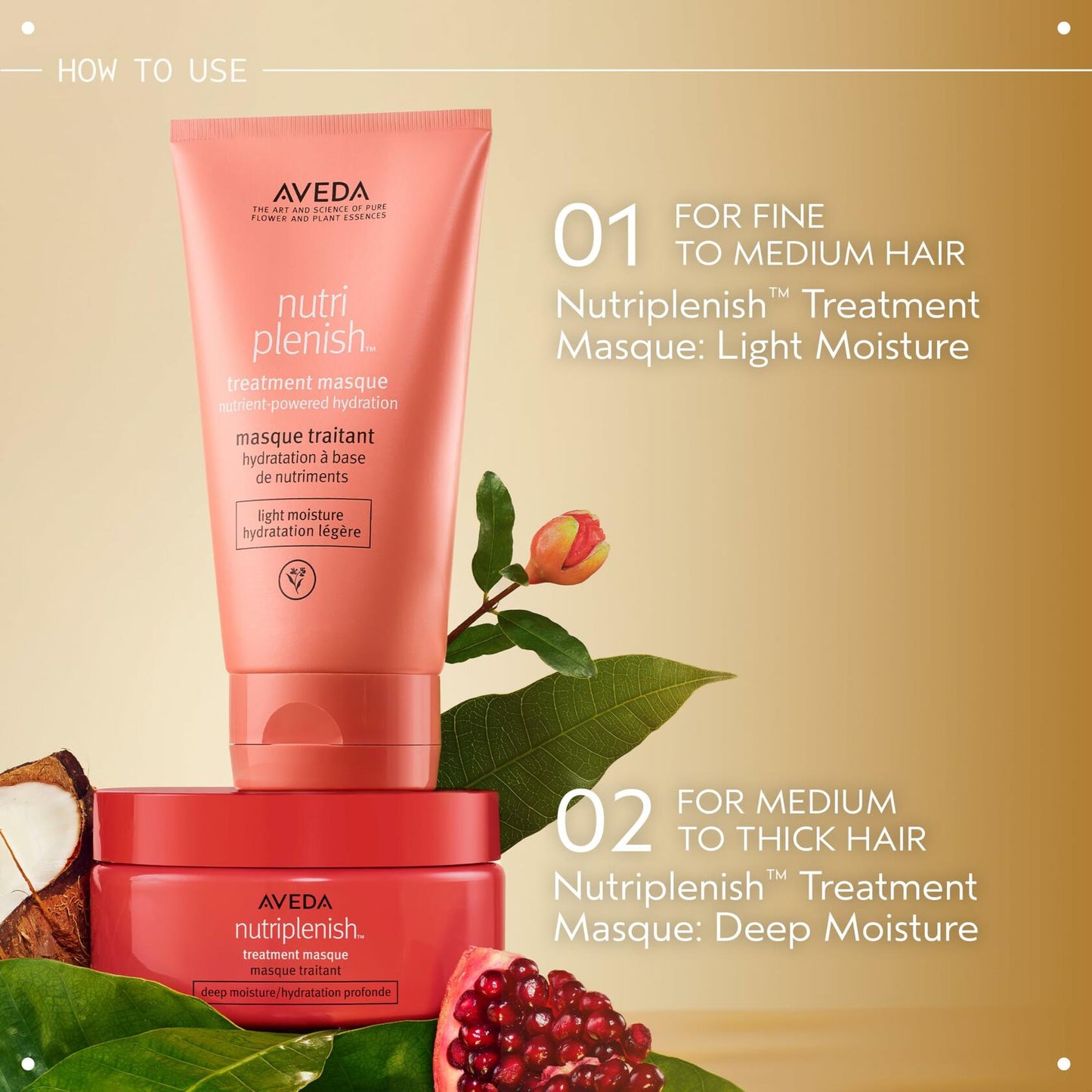 Aveda Nutriplenish Treatment Masque Light Moisture 5 oz
