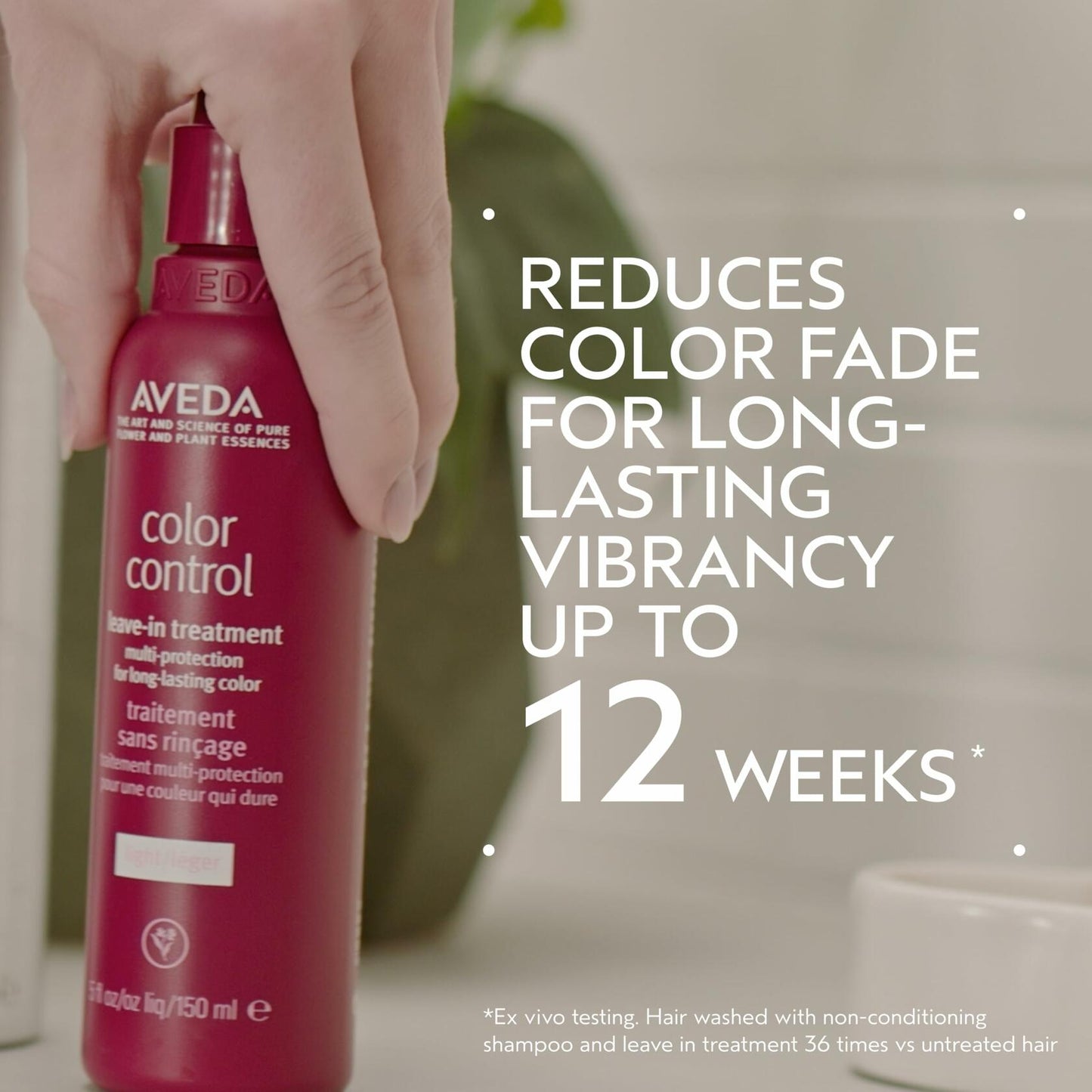 Aveda Color Control Leave in Treatment for Long Lasting Color Light 5 oz