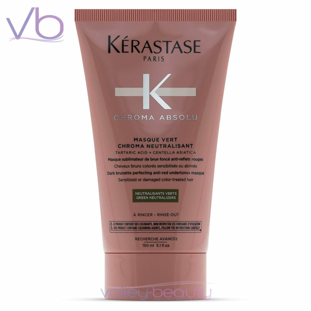 Kerastase Masque Vert Chroma Neutralisant Hair Mask In Pink 5.1 oz