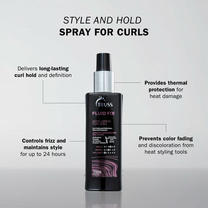 Truss Fluid Fix Long Lasting Curl Hold - 8.45oz/250ml