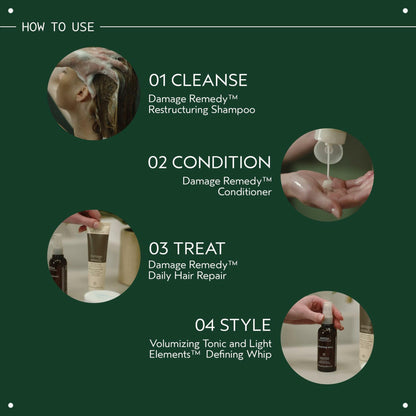 Aveda Damage Remedy Restructuring Shampoo, 8.5 oz