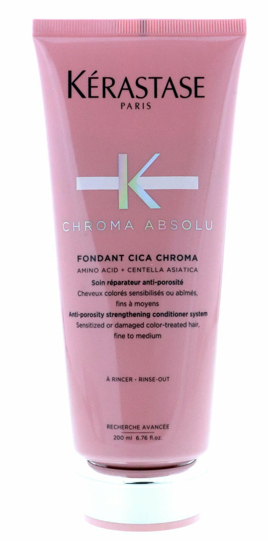 Kerastase Chroma Absolu Fondant Cica Chroma Anti-Porosity Conditioner, 6.8 oz