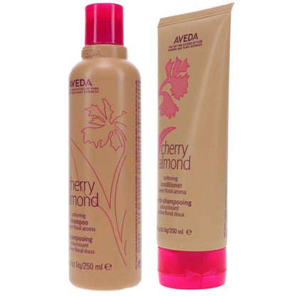 Aveda Cherry Almond Softening Shampoo 8.5 oz and Conditioner 6.7 oz