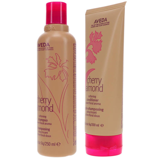 Aveda Cherry Almond Softening Shampoo 8.5 oz and Conditioner 6.7 oz