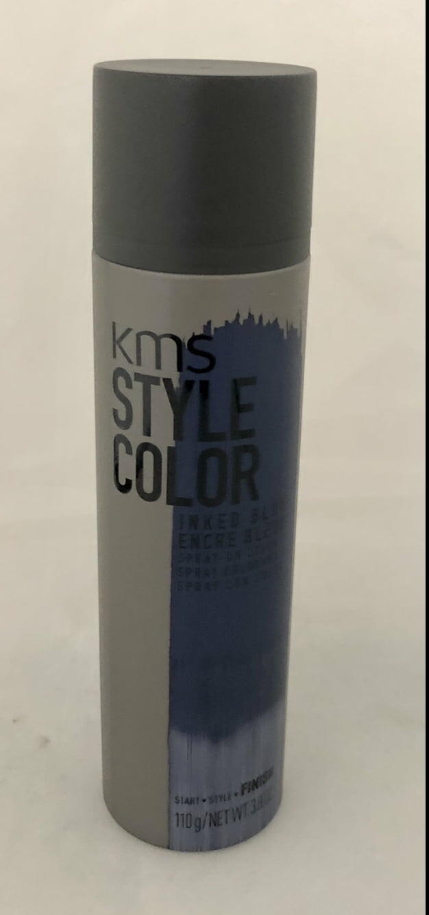 Kms Style Color Spray-on Color 3.8 Oz  SMOKEY BLUE
